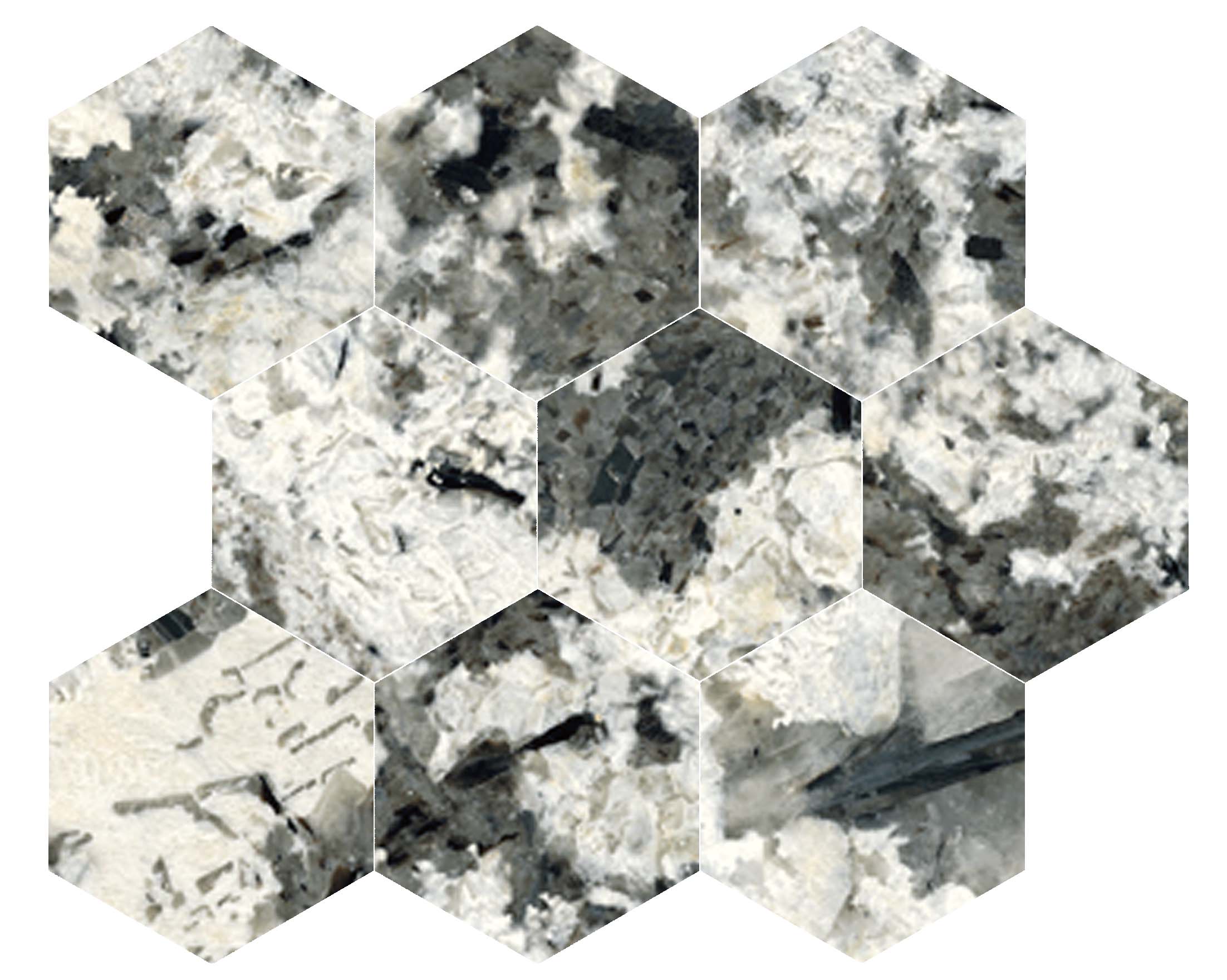 ALASKA MOSAICO ESAGONI